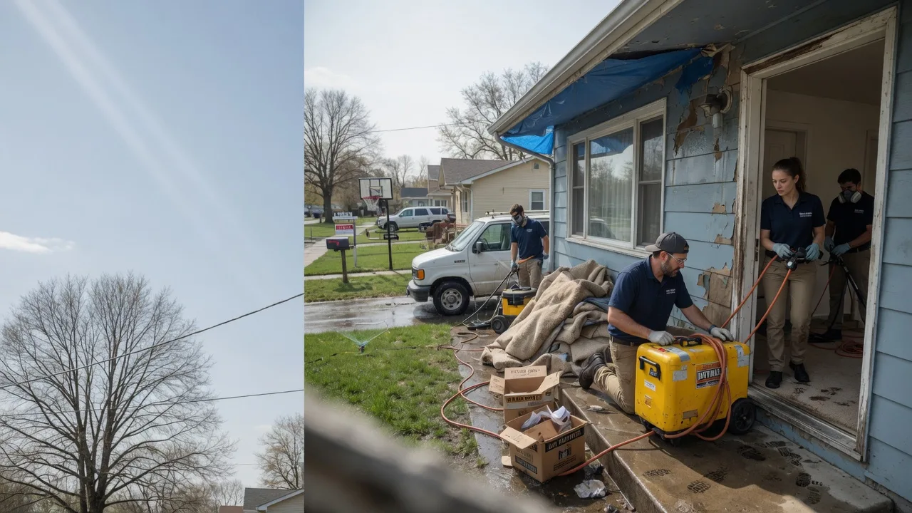 Basement Flood Cleanup in Clay Center, OH near me